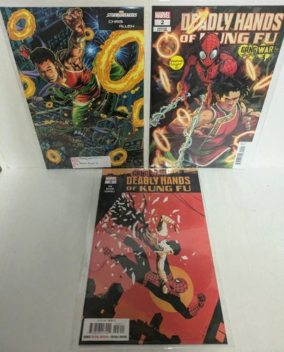 Gang War Deadly Hands of Kung-Fu 1C 2B 3A Covers - Free Shipping