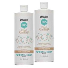 Zinc Shampoo, Dhs 16oz Pack of 2