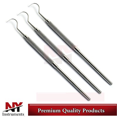 Dental Explorer Probe 23 Examination Scaler Stainless Steel Endodontic Tools