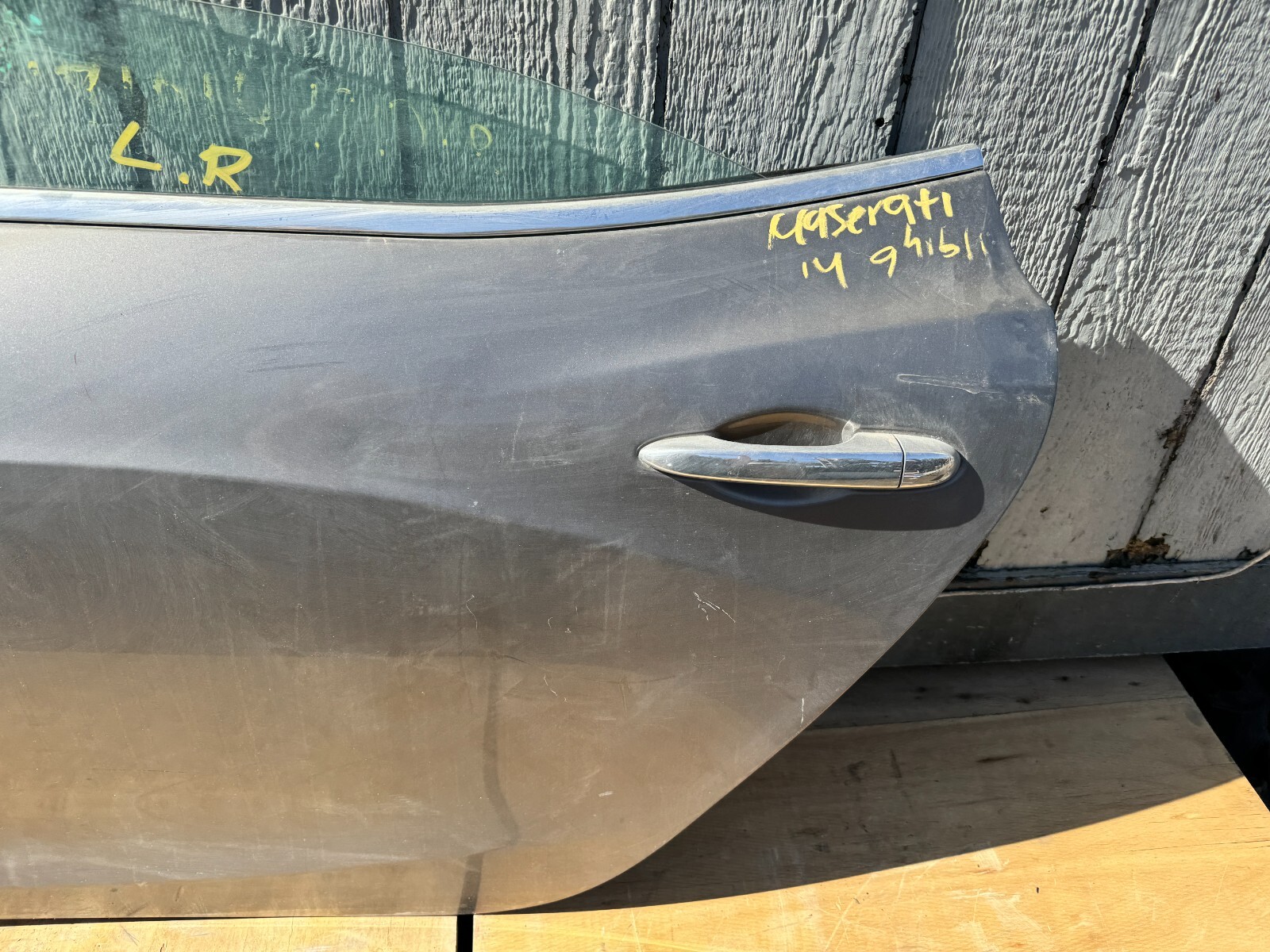 2014 2015 2016 2017 2018 2019 2020 MASERATI GHIBLI LEFT REAR DOOR