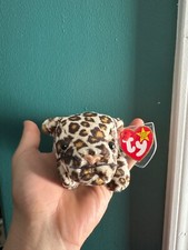 Ty Beanie Babies Freckles the Spotted Leopard Plush Toy - 4066