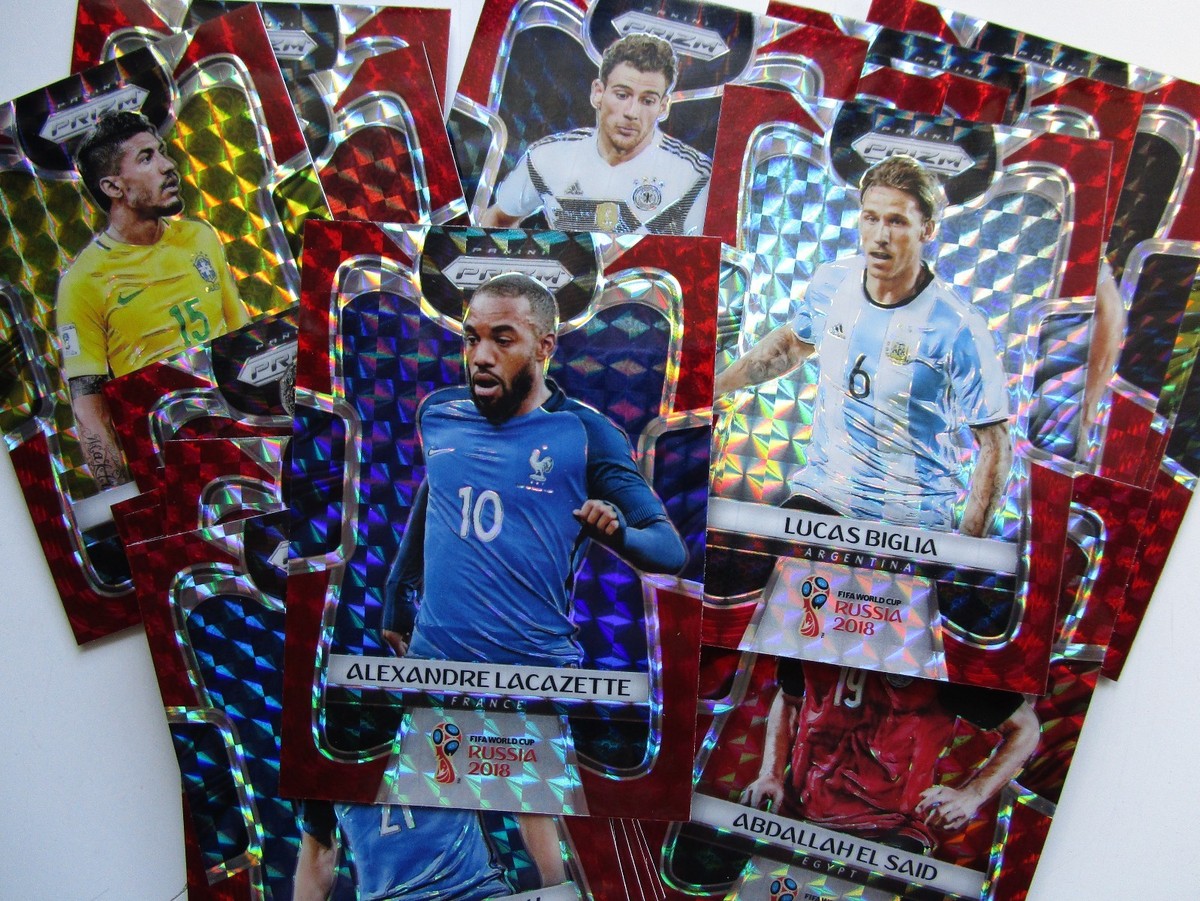 2018 PANINI PRIZM WORLD CUP Red Mosaic SINGLES - PICK & COMPLETE 