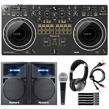 Pioneer DJ DDJ-REV1 Scratch Style 2-Channel Controller w Speakers + Headphones
