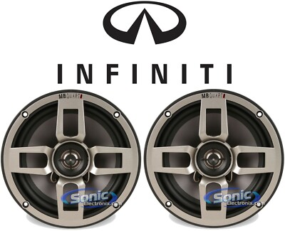 MB Quart 6.5'' Rear Car Audio Speaker Replacement For 2002-2005 INFINITI Q45