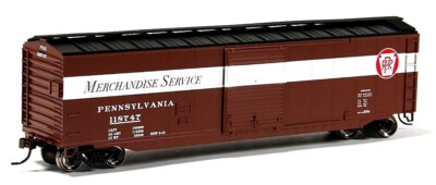 Bachmann #19411 HO Scale 50' Sliding Door Box Car, Pennsylvania Railroad #118747