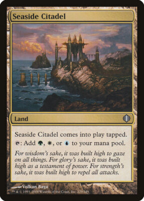 Seaside Citadel [Shards of Alara] Magic MTG