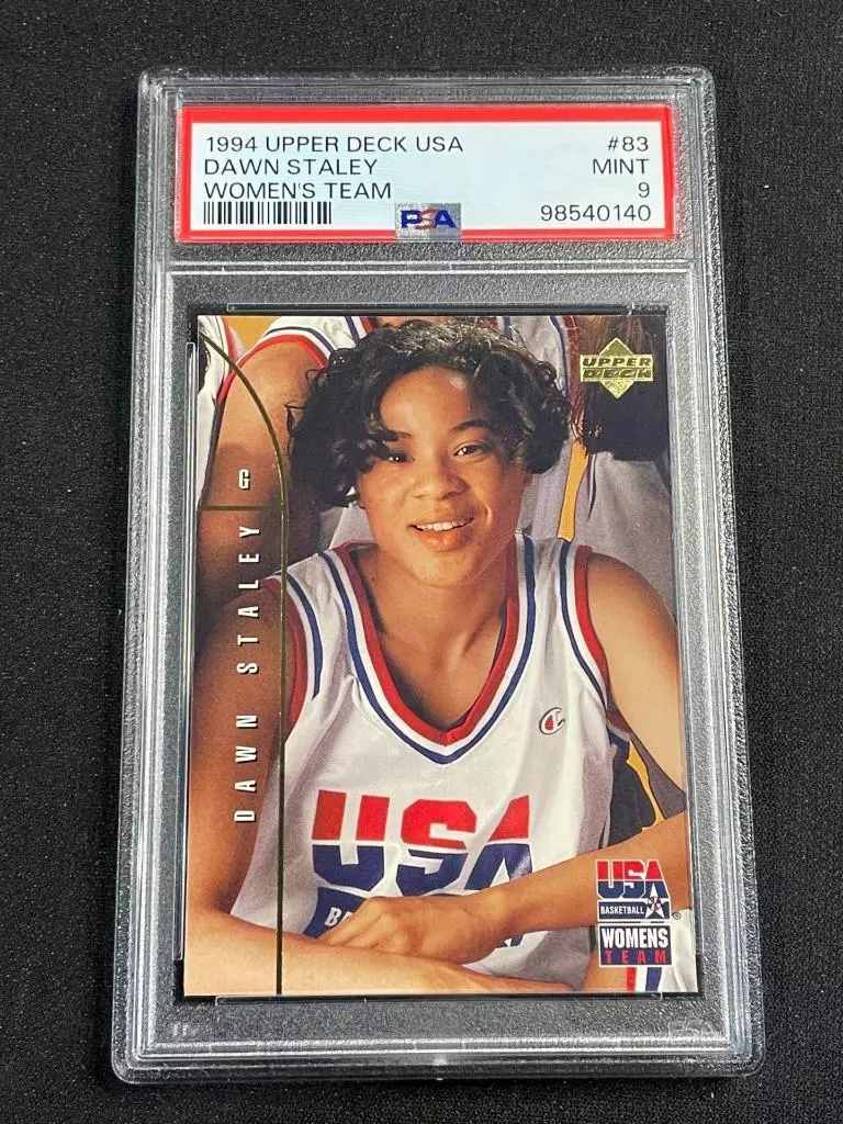 Dawn Staley trading card