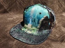 Legend of Zelda Link Between Worlds Bioworld Adjustable Snapback Velour Hat
