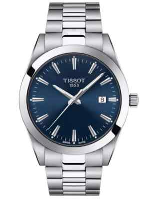 #ad TISSOT Gentleman T127.410.11.041.00 Quartz Blue Dial Men#x27;s Watch 40mm $279.50