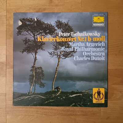 TSCHAIKOWSKY VINYL LP Konzert für Klavier u Orchester Nr. 1 ROYAL PHILH. ORCHEST
