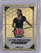 2025 Leaf 15th Anniversary Jeanette Lee Super Prismatic Gold Proof 1/1