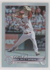 2022 Topps Update Rainbow Foil Nick Wittgren #US202 0nr3