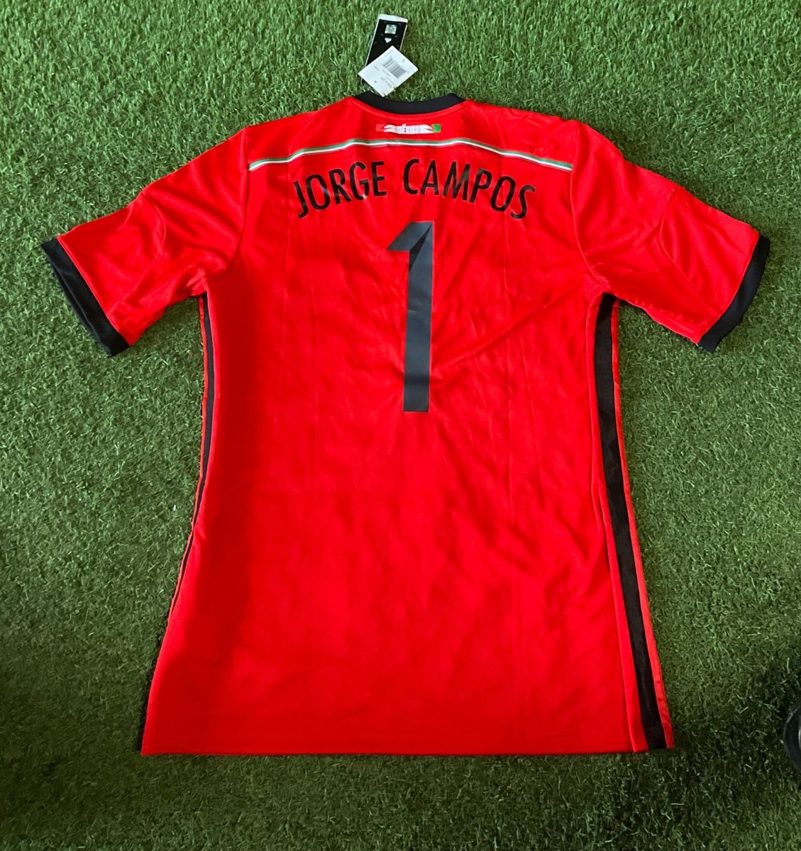 Mens Large L 2014 World Cup adidas Mexico Away Soccer Jersey