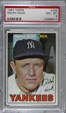 1967 Topps Ralph Houk #468 PSA 8 2d2