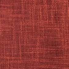 Fabricut "Concord" Poppy Red Slubbed Upholstery Fabric- 5 Yards