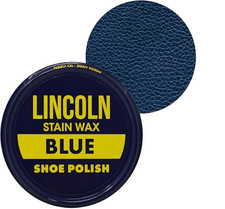 Lincoln Shoe Polish Wax - 2-1/8 oz  Made in USA Since 1925 Blue