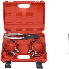 Piston Ring Compressor Tool Set for 73111mm Rings Fits Various Vehicle Engines