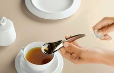 Accessorio Cucchiaio Teo per bustine the o tisane, idea regalo NUOVO Alessi