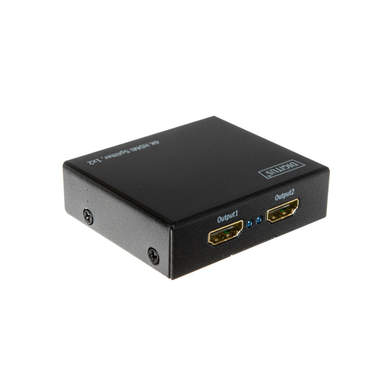 Digitus Noir Ds-46304 2 Ports Répartiteur Hdmi Lecture 3D Possible, Boîtier Métallique 4096 X 2160 Pixels - Image 5