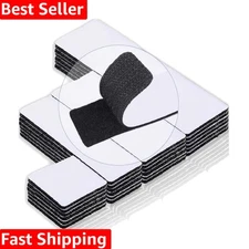 Robust Nylon Hook and Loop Strips - Multi-Size Adhesive Fasteners for Every Need