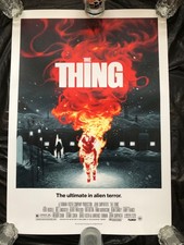 NEW! John Carpenters The Thing (1982), Numbered VicePress Art Poster For Sale!