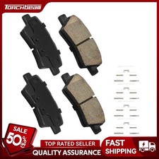 Set of 4 Rear Ceramic Brake Pads Fits 2011-2013 Kia Optima 2015 Sonata 2.4L