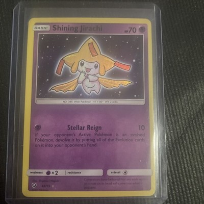 Pokmon Shining Jirachi 42/73 Shiny Holo Rare Card Shiny | eBay