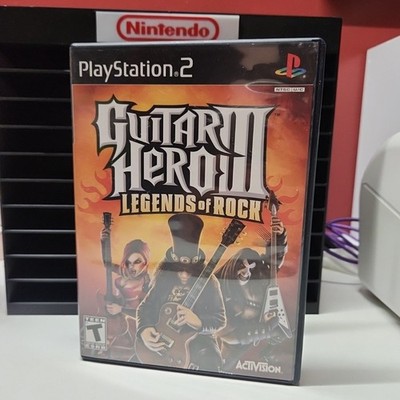 PS2 Guitar Hero III 3 Legends of Rock No Manual Very Good BL