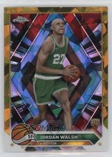 2023-24 Topps Chrome Sapphire Edition Gold 15/50 Jordan Walsh #189 0xh3