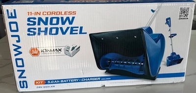 #ad #ad Snow Joe 24V SS11 XR 11 in 24 Volt iON Cordless Snow Shovel Kit $99.94