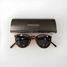 Oliver Peoples O’Malley Sun OV5183S Tortoise Round Sunglasses 