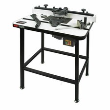 Workshop Router Table 240V Pocket Hole Jig Floor Standing WRT Trend Tools