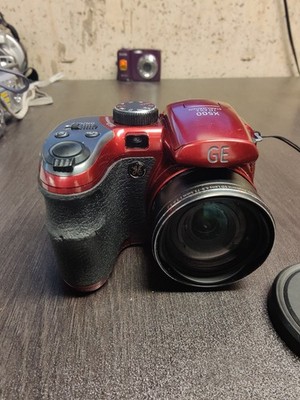 GE X500 16MP Digital Camera 15X Optical Zoom Tested & Working