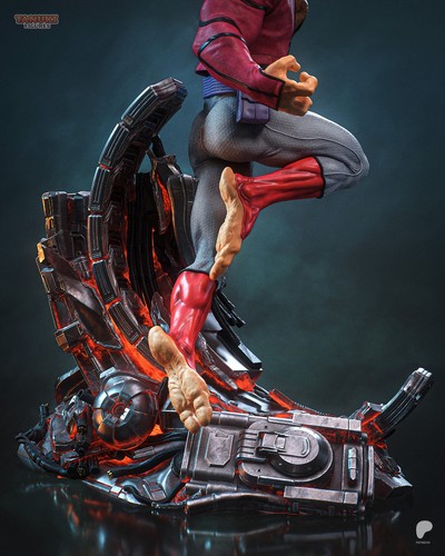 Allen the Alien Invincible 1/8 1/6 Resin Figure Unpainted / Painted 3D Print Unp - Photo 9 sur 12