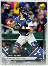 2025 Topps Now - Rookie Cup - Drake Baldwin RC-1 - Atlanta Braves.