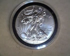 2011  SILVER  EAGLE  IN BRILLIANT UNCIRCULATED CONDITION BELOW SILVER VALUE