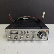 Cobra 138 23 Channel SSB/CB Radio Heavy-Duty 1970s POWERS ON - PARTS/REPAIR