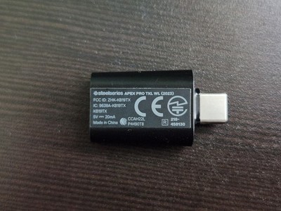 USB-C Dongle For Apex Pro TKL Wireless 2023 WITH ADAPTER 