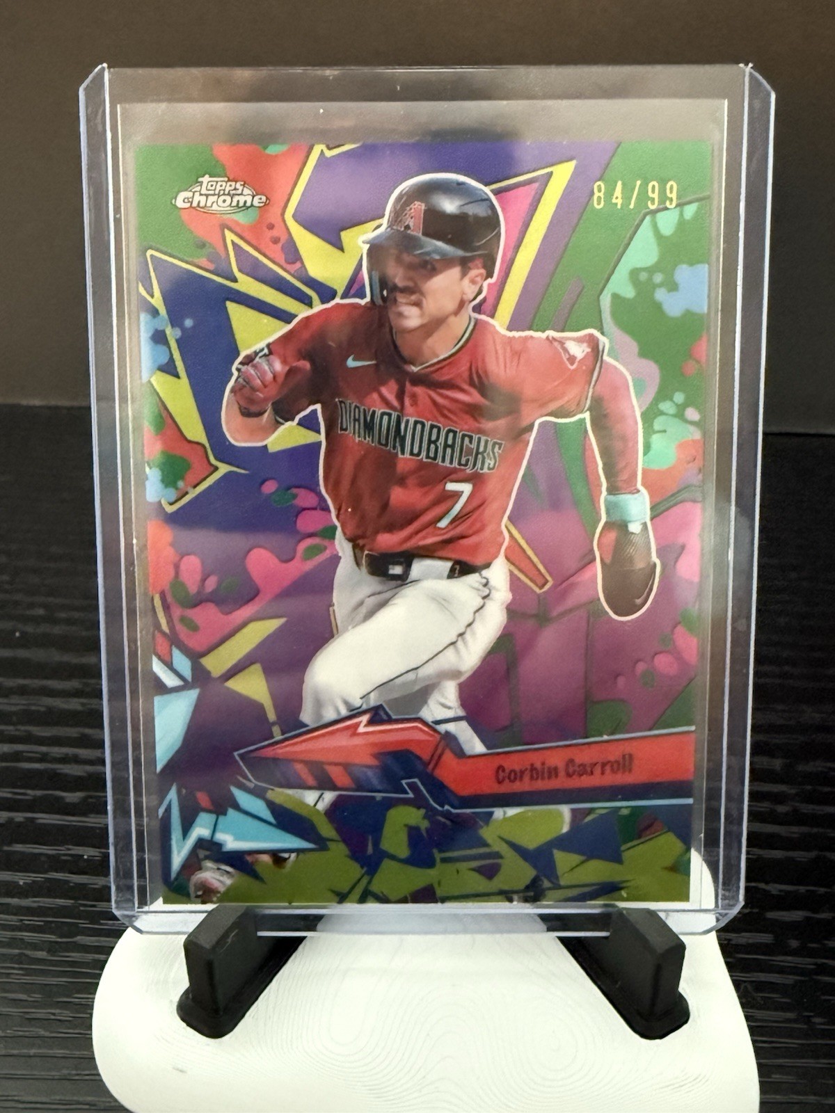 2026 Topps Chrome Wild Side Corbin Carroll Serial #84/99