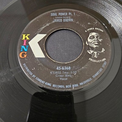 JAMES BROWN | Soul Power Pt. 1, 2, & 3 | R&B, Soul, Funk | Vintage Vinyl 45 RPM