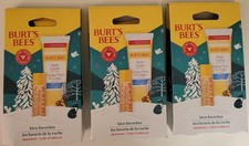 3x Burt  s Bees 2 Pk Hive Favorites Lip Balm Peppermint  Body Lotion Milk Honey