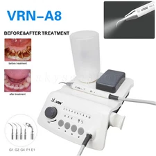 VRN-A8 Dental Portable Ultrasonic Piezo Scaler LED Detachable Handpiece