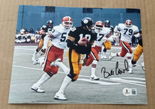 BILL COWHER SIGNED CLEVELAND BROWNS 8X10 PHOTO BECKETT BAS HAND SIGNED