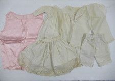 Antique Victorian Edwardian Newborn Baby Clothes Bloomers Petticoat Slip Doll