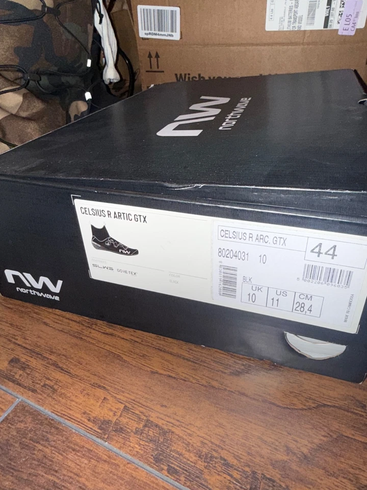 Northwave Celsius R Arctic GTX (Carbon) Cycling Shoes Size 44 - see description - Image 2 of 4