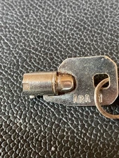 (1) Vtg Ace Chicago Lock Co Key ARA1 Tubular Barrel Vending Security 4 Available