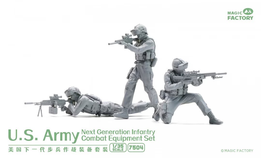Magic Factory 7504 1:35th scale U.S Army Next Generation Infantry Equipment Set