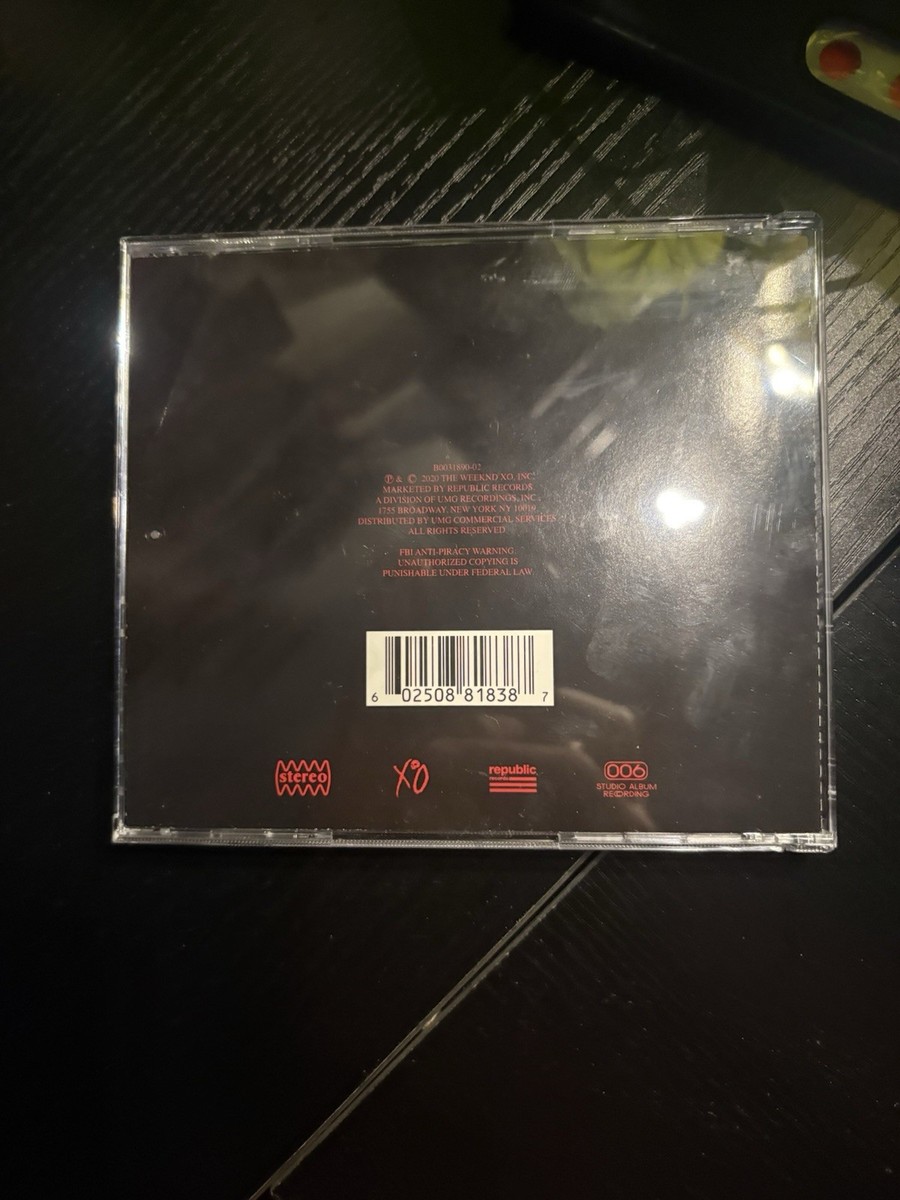 The Weeknd After Hours CD Great Condition No Scratches | eBay