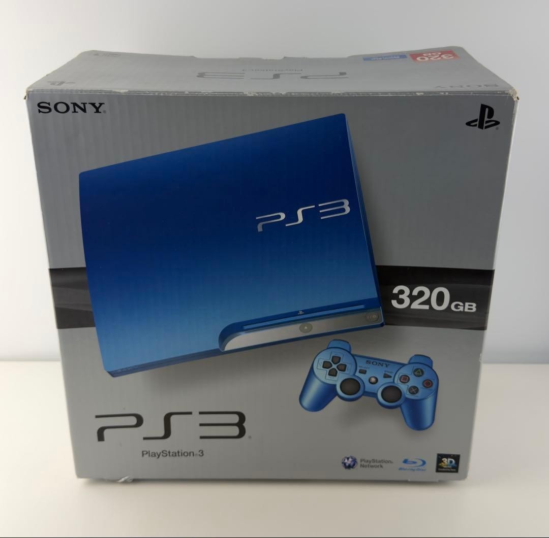NEW Playstation 3 blue 320GB Sony PS3 CECH-3000B Rare | eBay