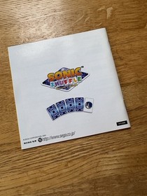 Sonic Shuffle JPN Sega Dreamcast DC W/ Spine & Reg Card